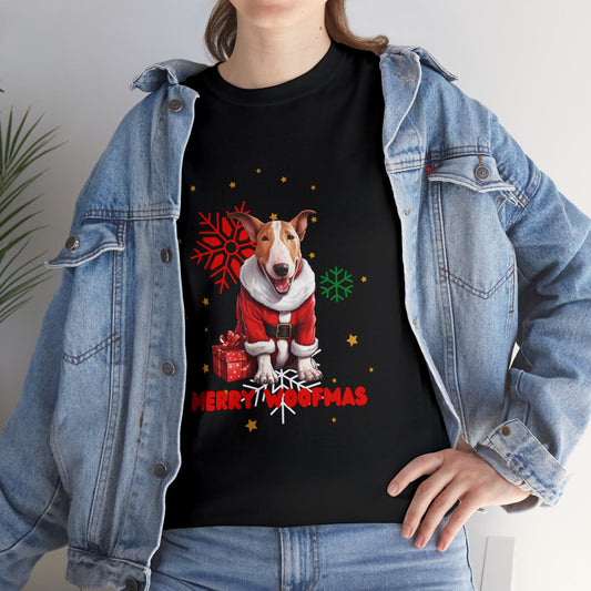 Christmas T-Shirt: Bull Terrier