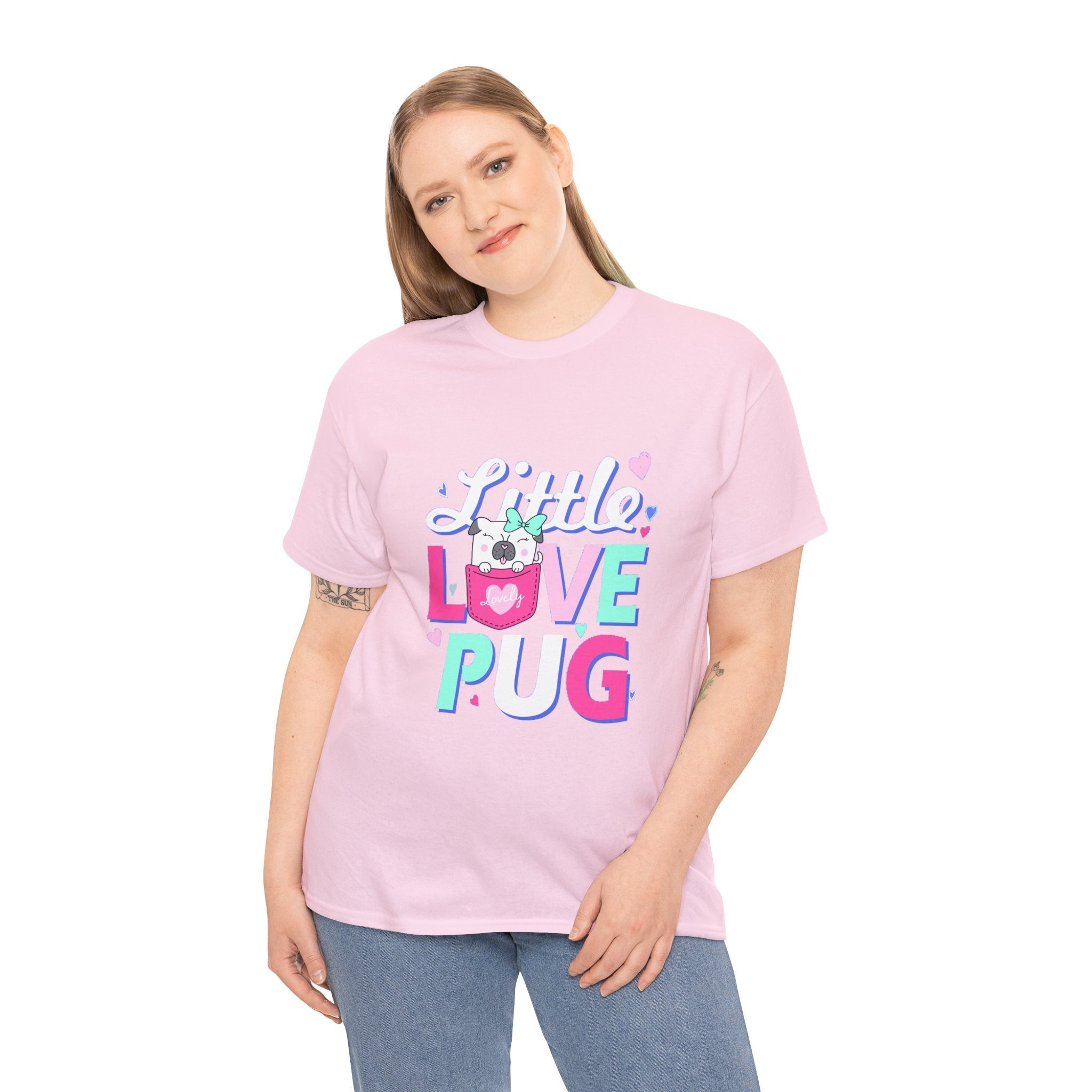 Pug T-Shirt: Little Love Pug