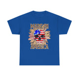 4th of July T-Shirt: Made in America Skull