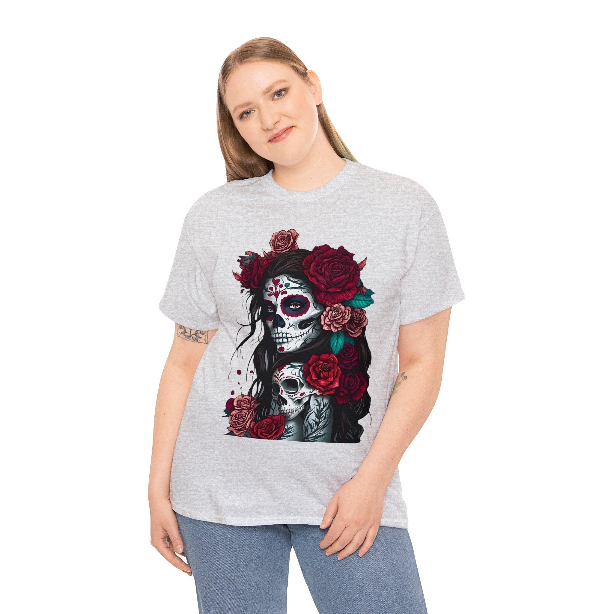 Skull T-Shirt: Skeleton Girl