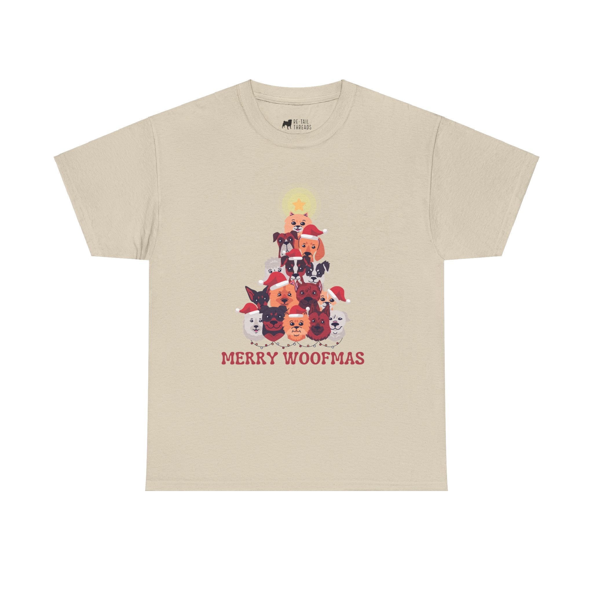 Christmas T-Shirt: Merry Woofmas Dogs