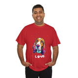 Dog T-Shirt: Bassett Hound Love
