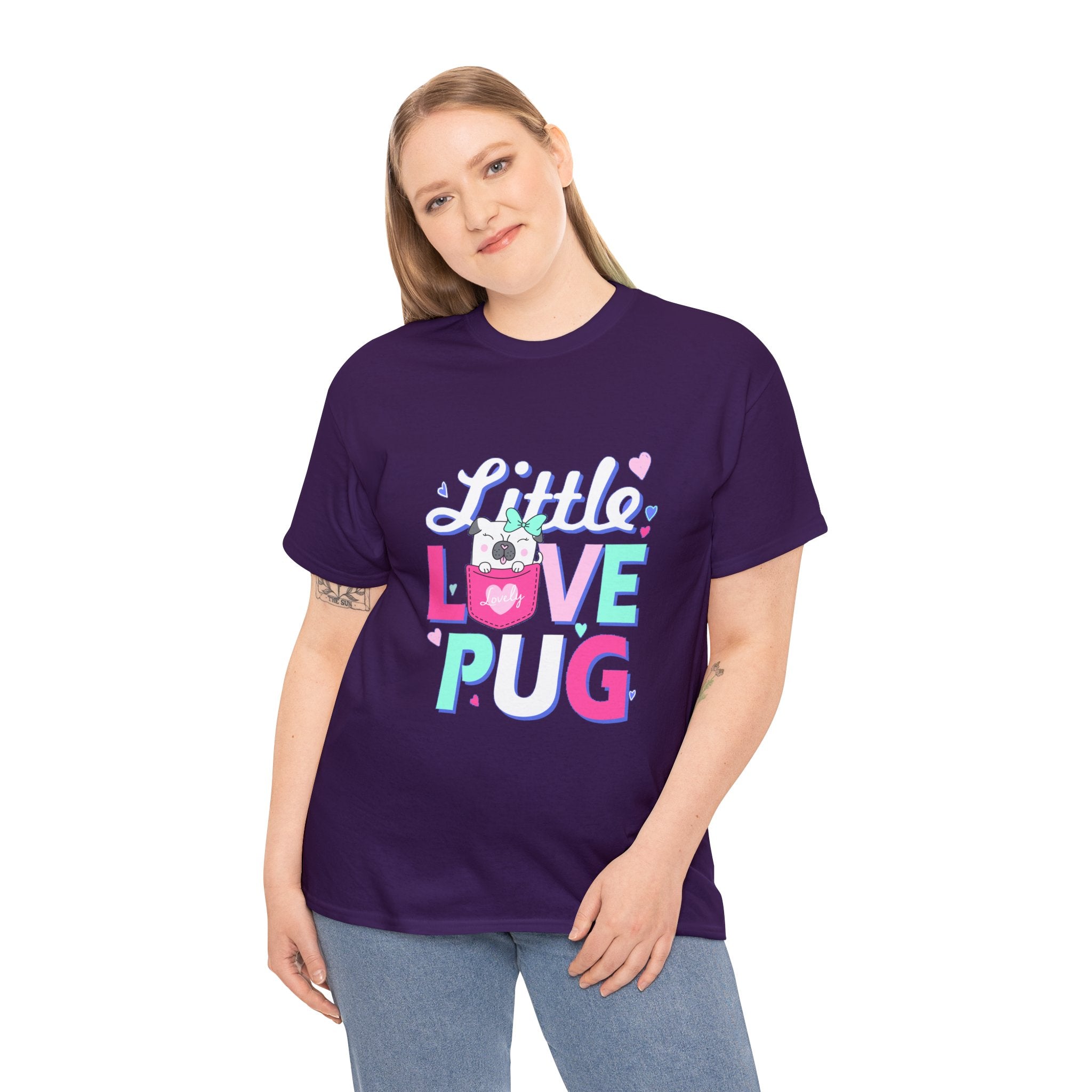 Pug T-Shirt: Little Love Pug