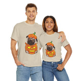 Halloween T-Shirt: Pug in a Pumpkin
