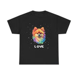 Dog T-Shirt: Pomeranian Love