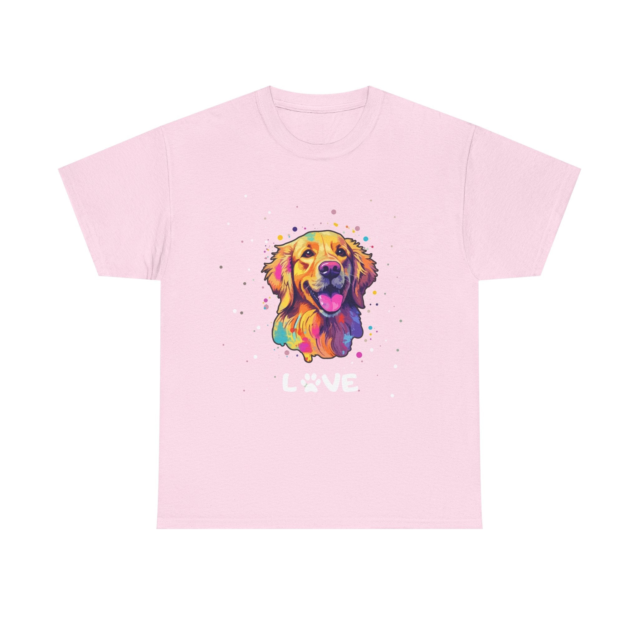 Dog T-Shirt: Golden Retriever Love