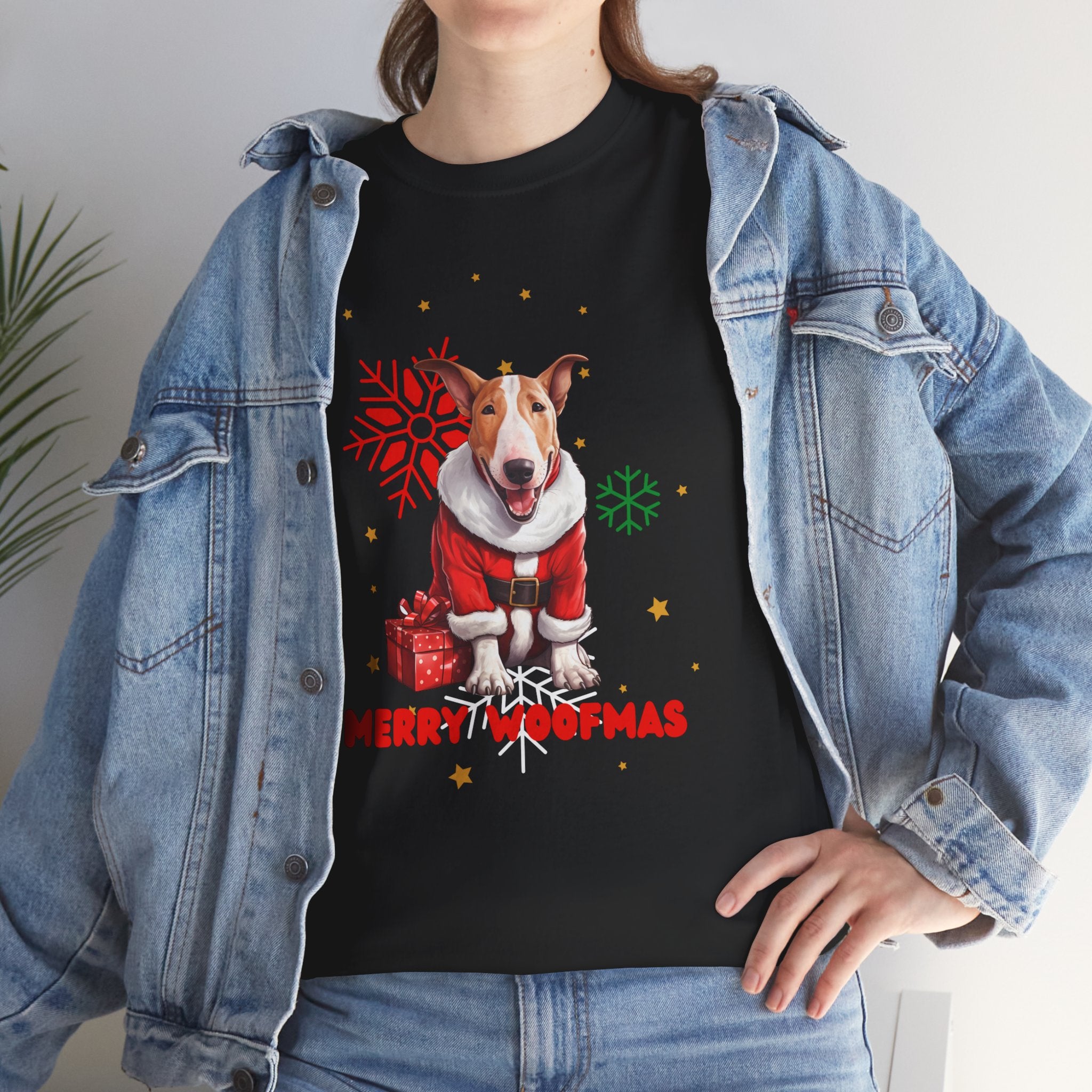 Christmas T-Shirt: Bull Terrier