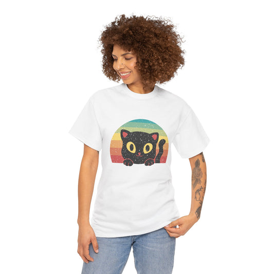 Cat T-Shirt: Retro Cat