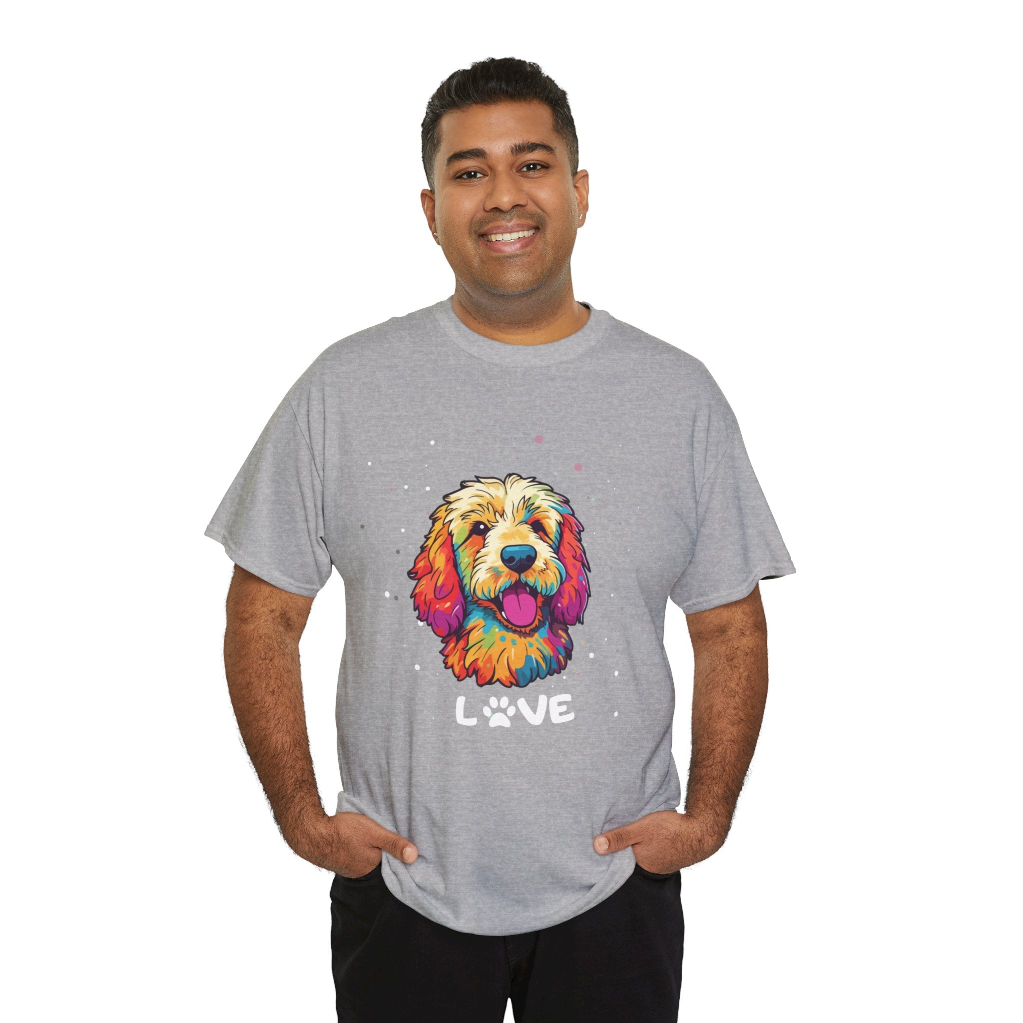 Dog T-Shirt: Goldendoodle Love
