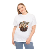 Halloween T-Shirt: Fall Flowers