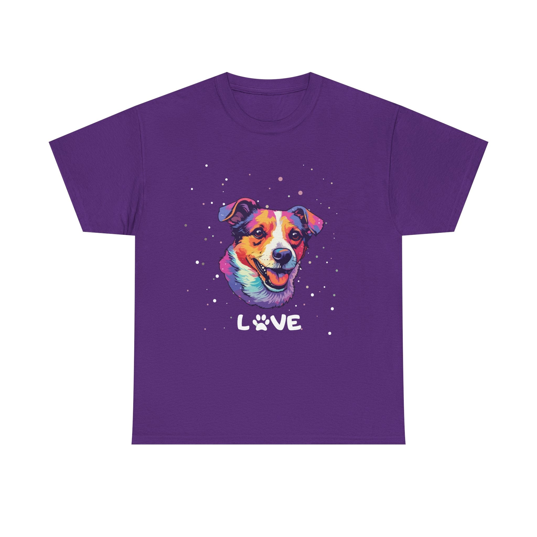 Dog T-Shirt: Jack Russell Terrier Love