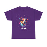 Dog T-Shirt: Jack Russell Terrier Love