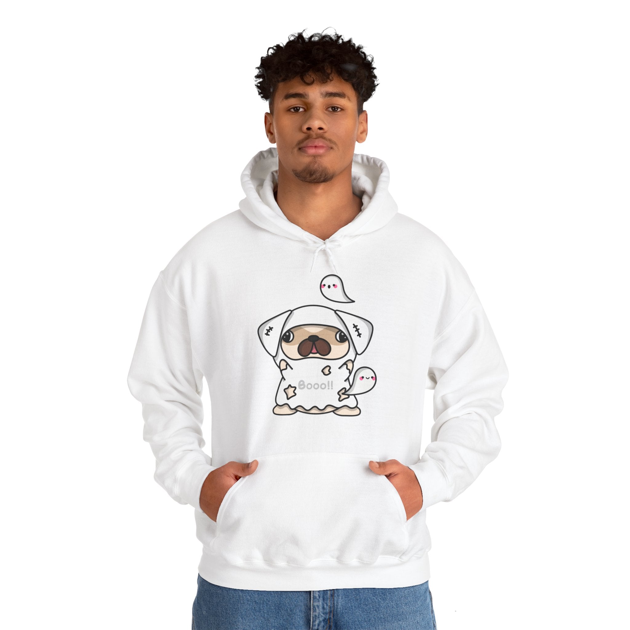 Halloween Hoodie: Pug Boo