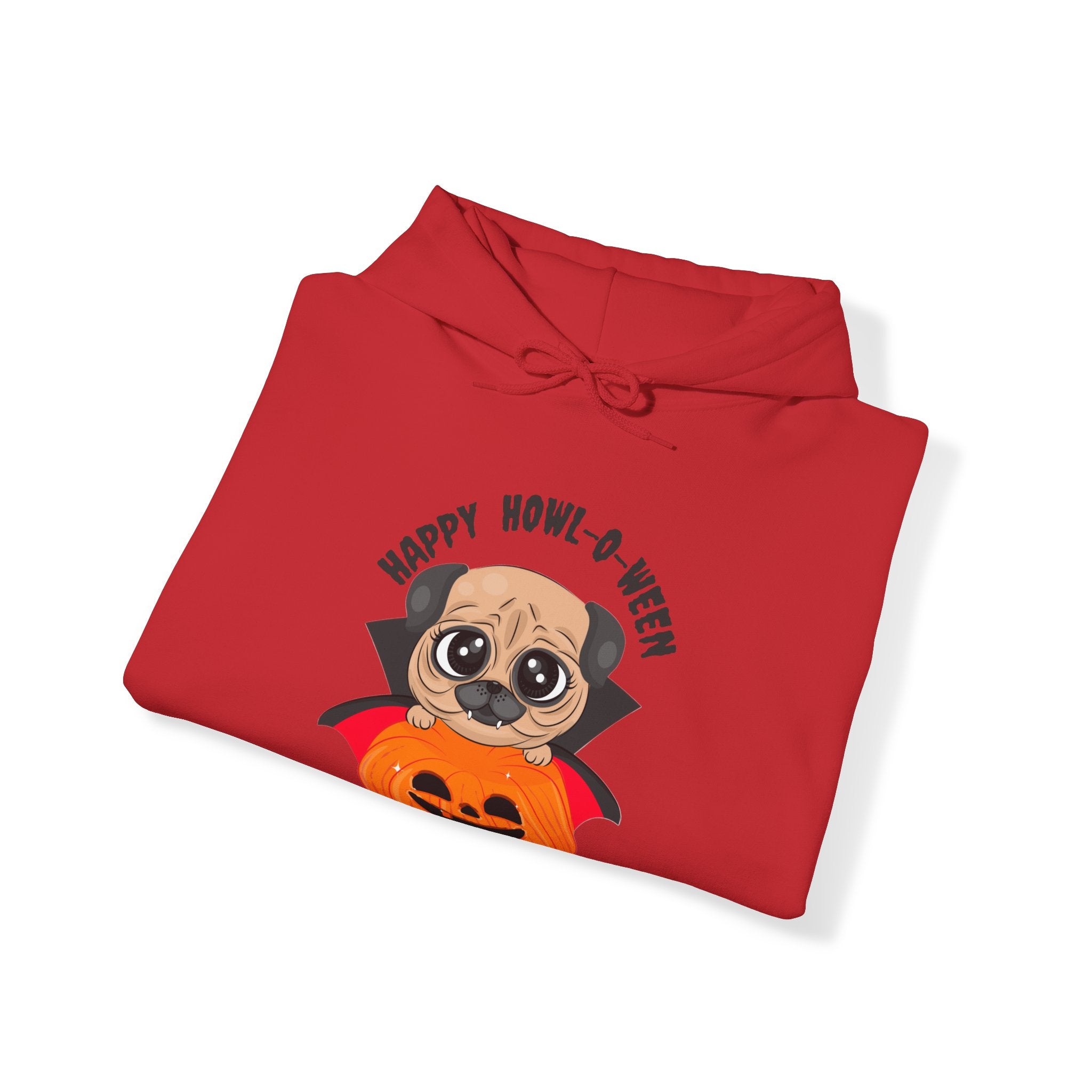 Halloween Hoodie: Pug Howl-O-Ween