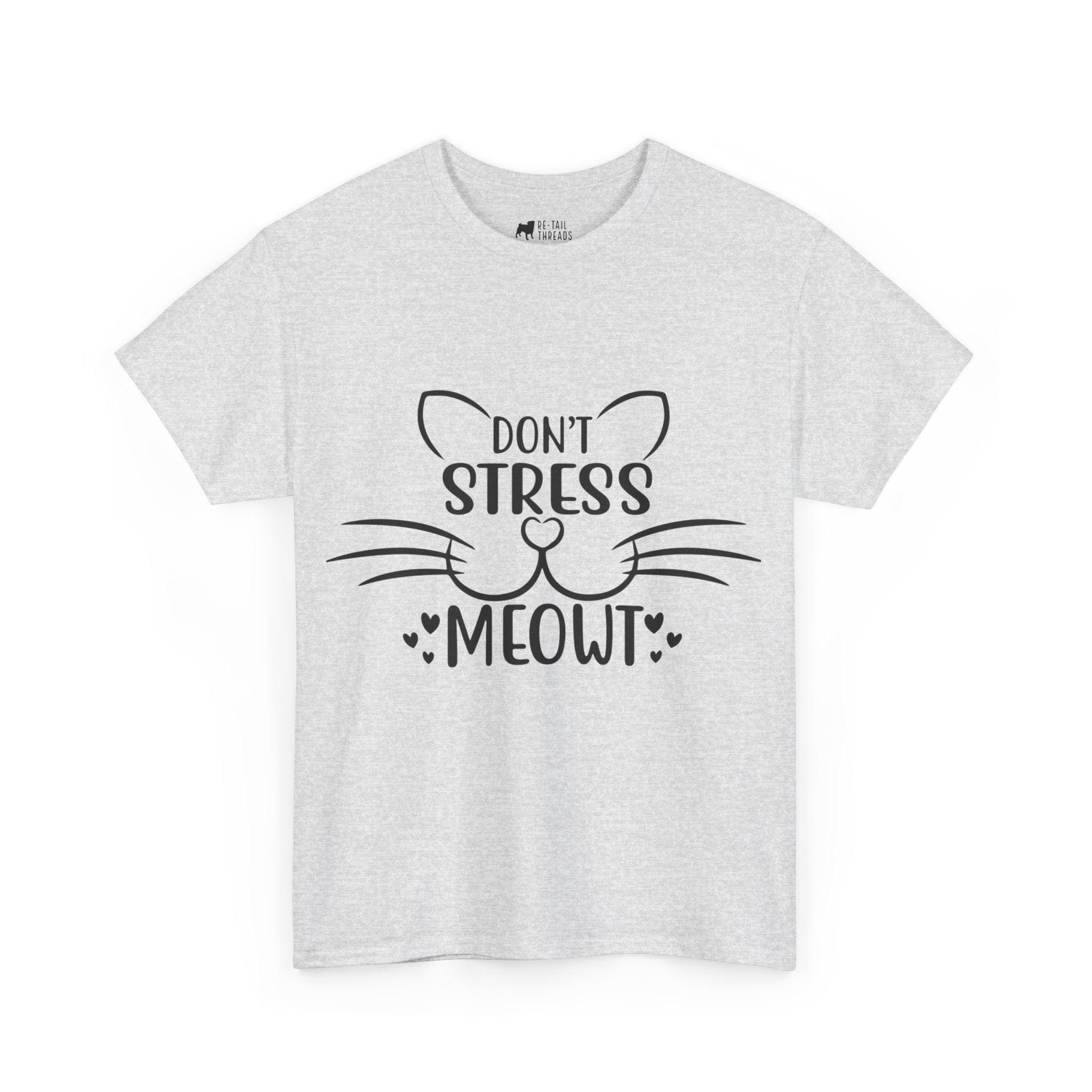 Cat T-Shirt: Don't Stress Meowt