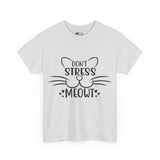 Cat T-Shirt: Don't Stress Meowt