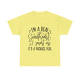 Funny T-Shirt: Sweetheart / Smart Ass