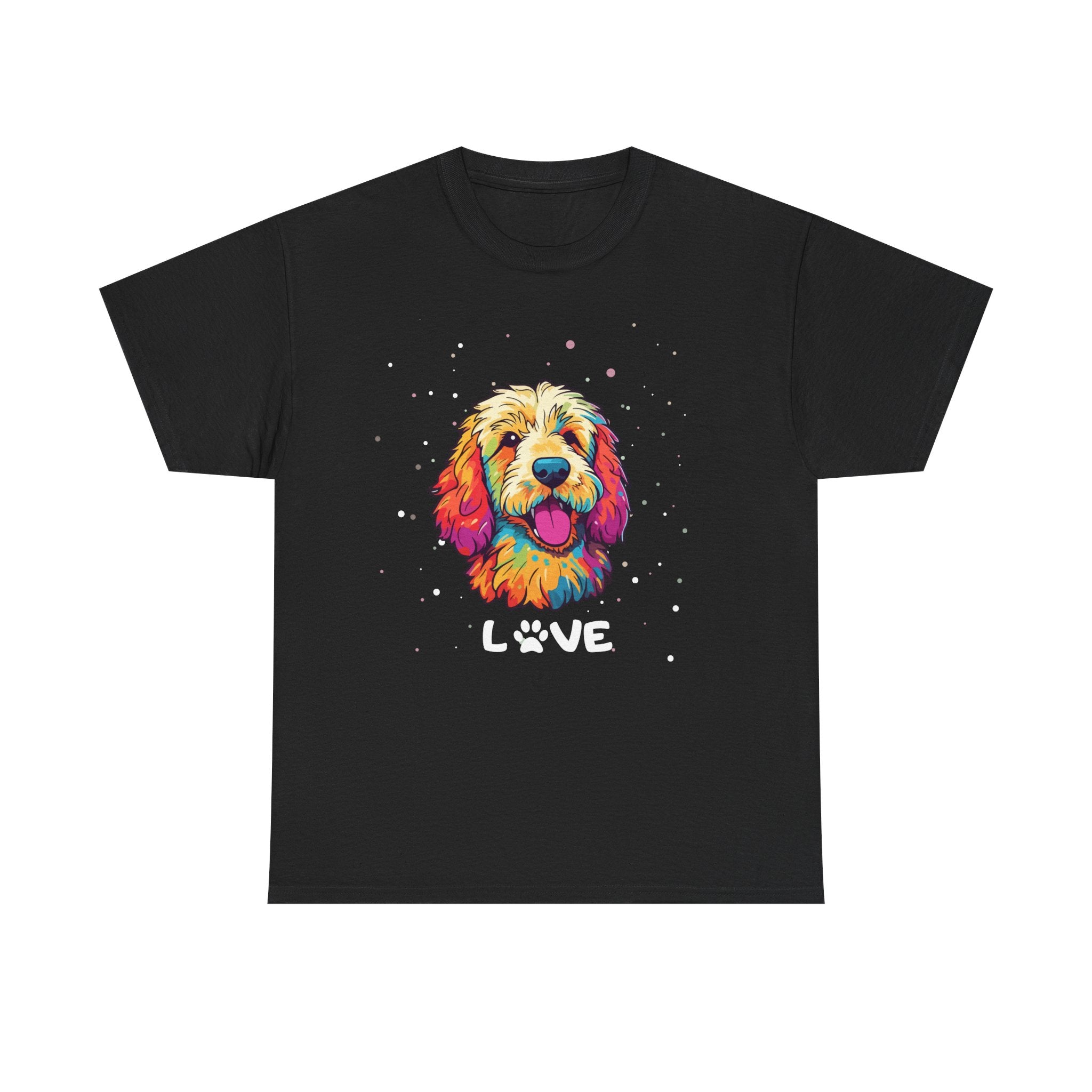 Dog T-Shirt: Goldendoodle Love