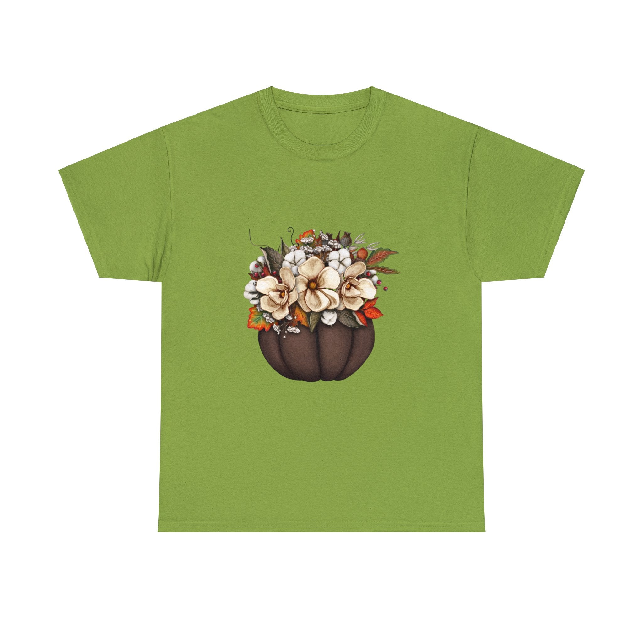 Halloween T-Shirt: Fall Flowers