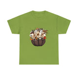 Halloween T-Shirt: Fall Flowers