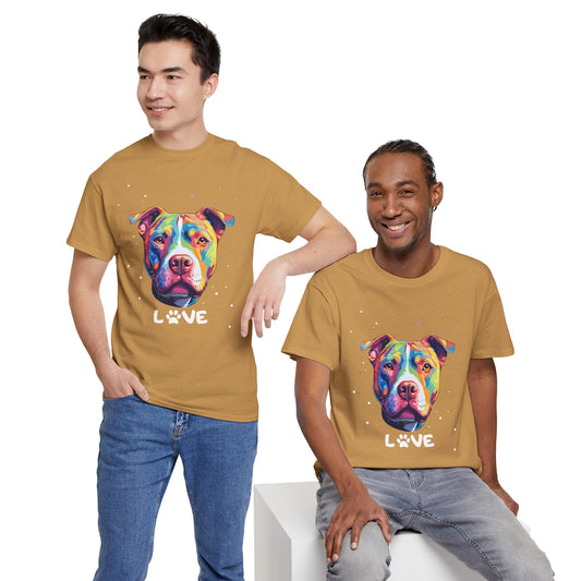 Dog T-Shirt: Pitbull Love #2