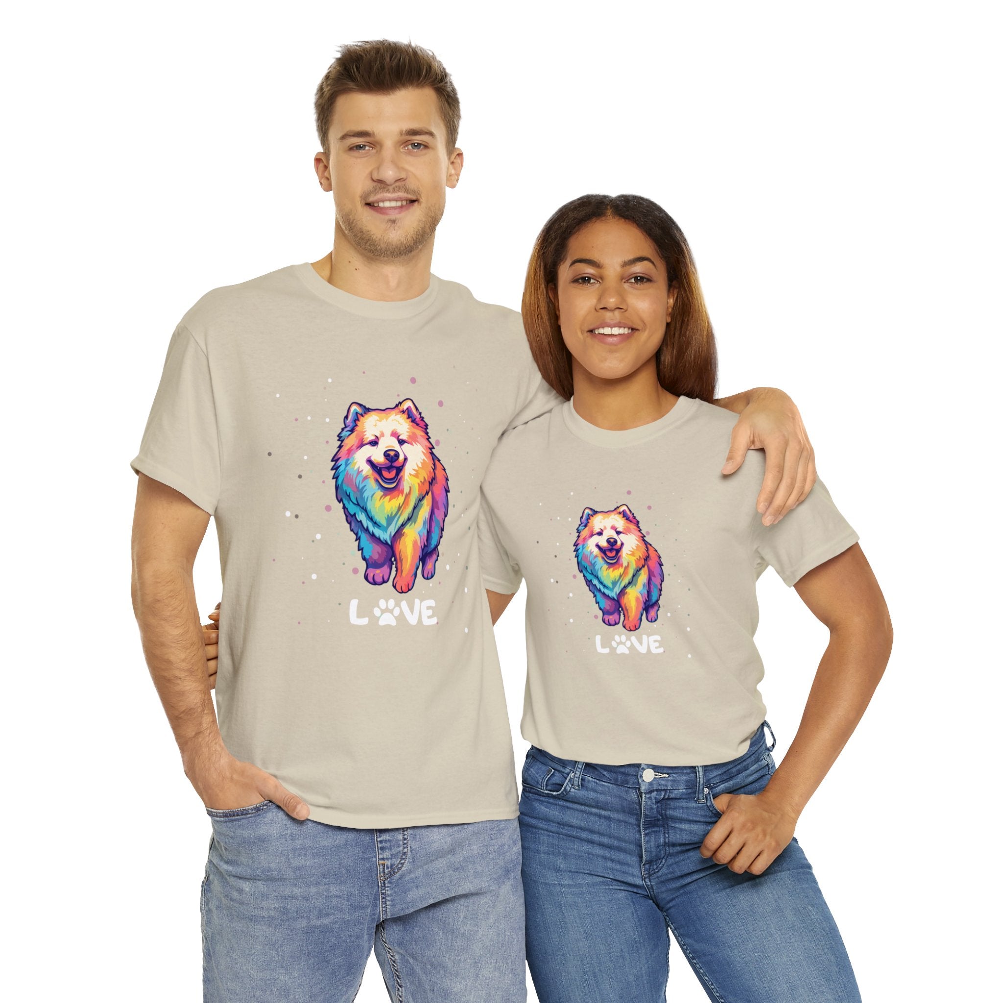 Dog T-Shirt: Samoyed Love