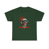 Christmas T-Shirt: Santa Hat Rottweiler