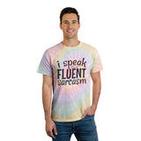 Funny T-Shirt: I Speak Fluent Sarcasm Tie-Dye