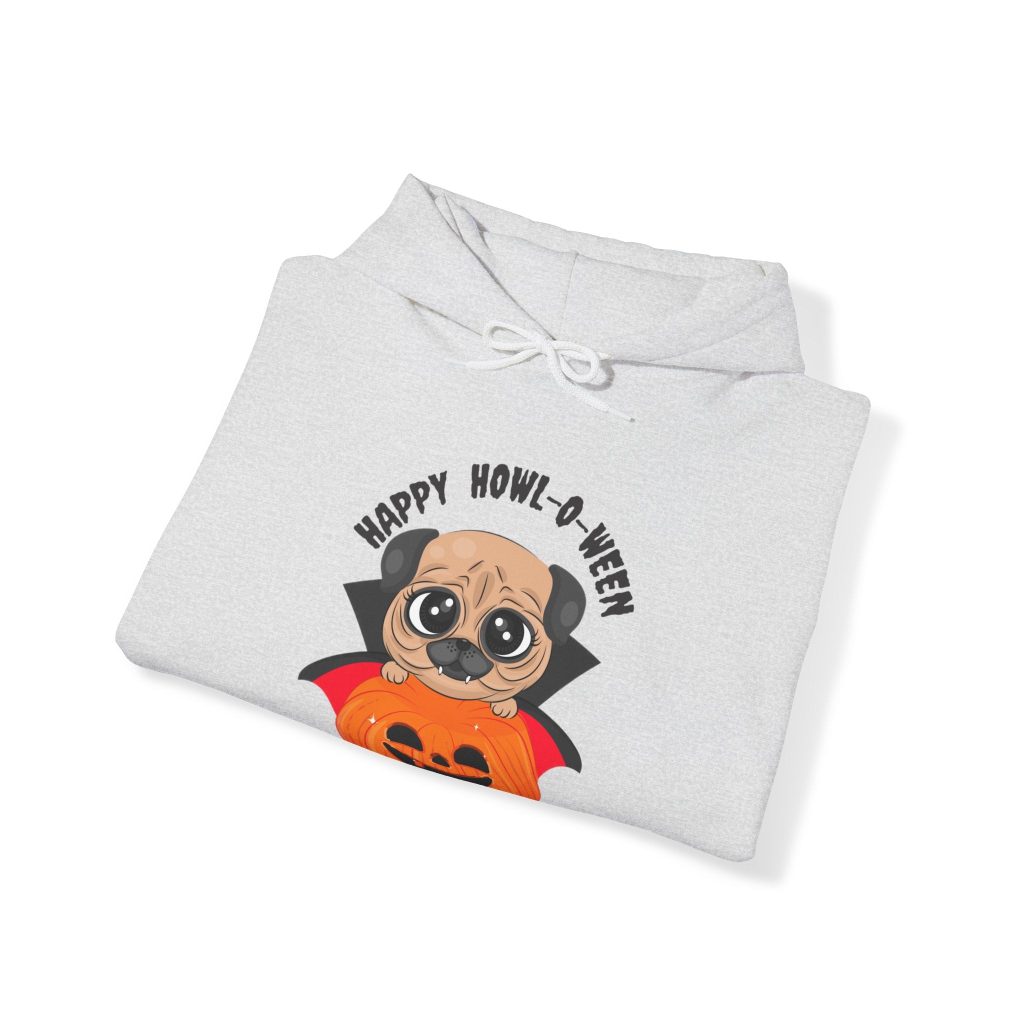 Halloween Hoodie: Pug Howl-O-Ween