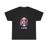 Dog T-Shirt: Cavalier King Charles Spaniel Love