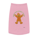 Dog Tank Top - Christmas Cookie Tester Shirt