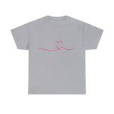 Love T-Shirt: Heart Line