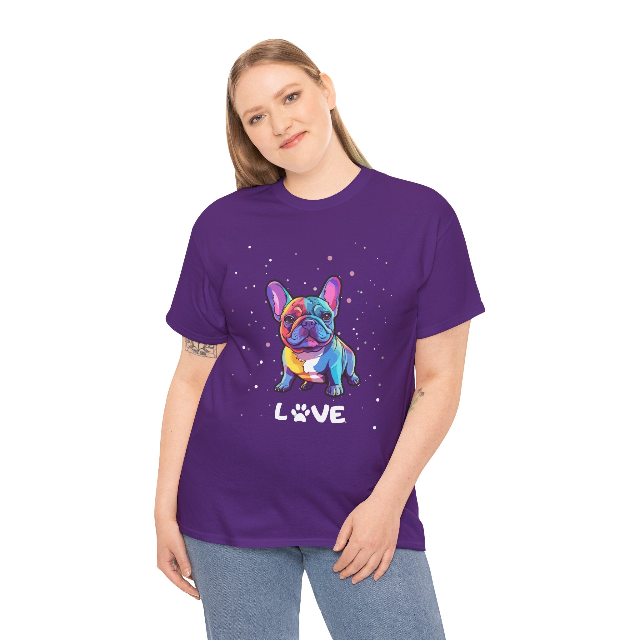 Dog T-Shirt: Frenchie Love #2