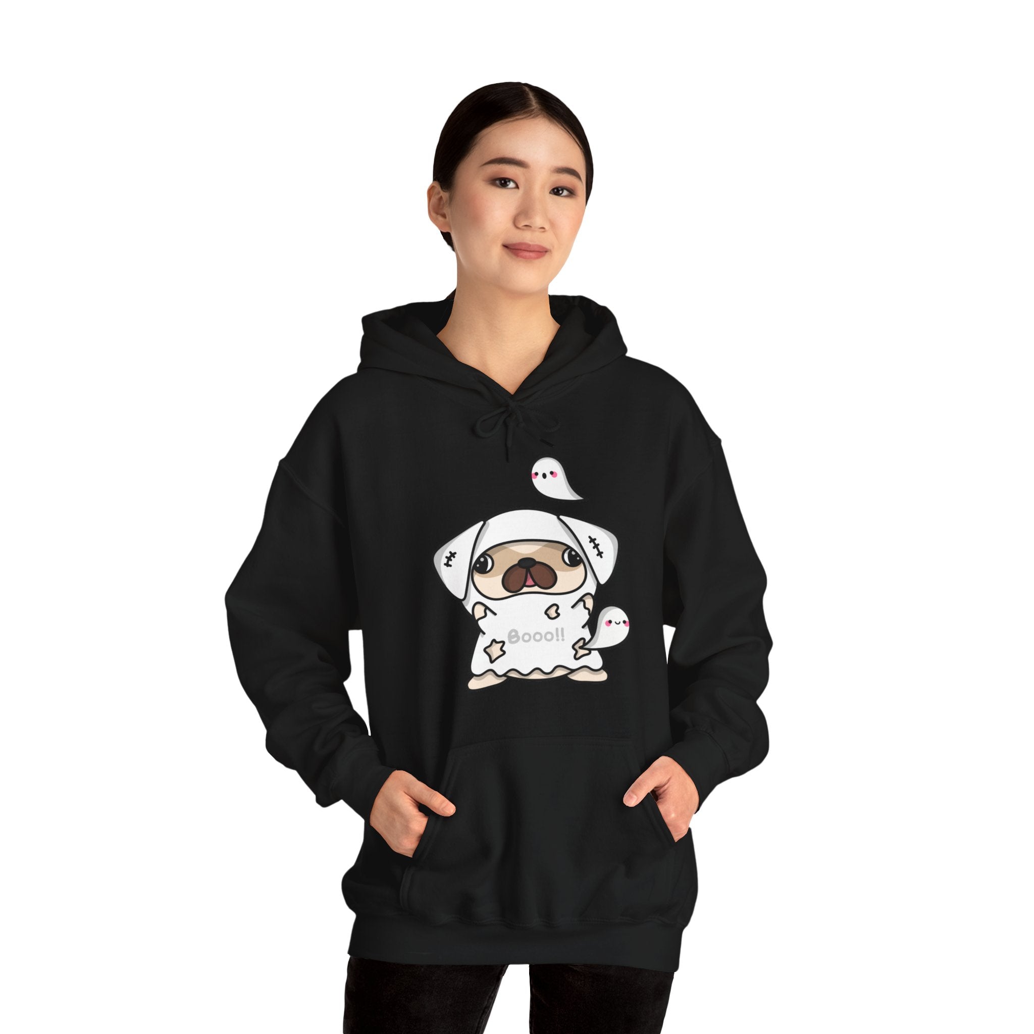 Halloween Hoodie: Pug Boo