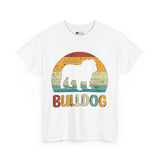 English Bulldog T-Shirt: Retro English Bulldog