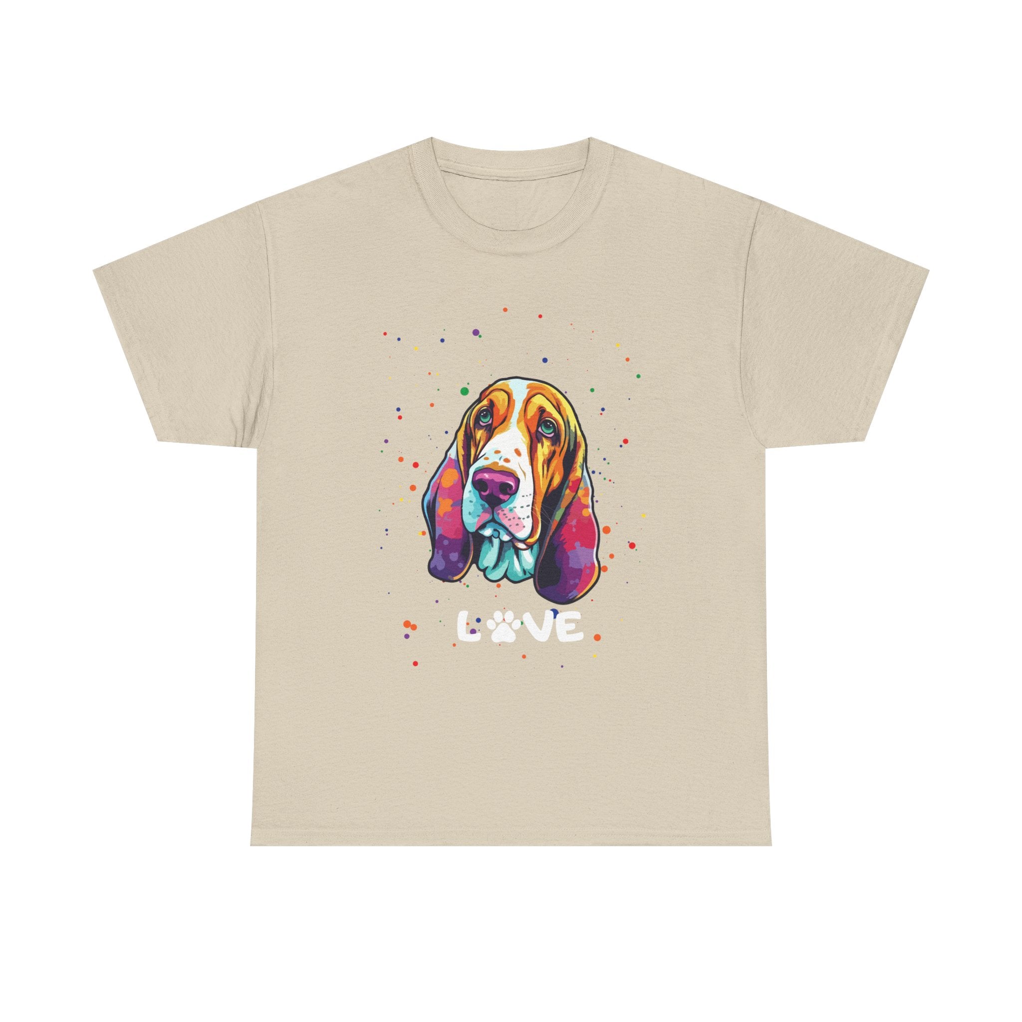 Dog T-Shirt: Bassett Hound Love
