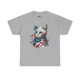 4th of July T-Shirt: Cat