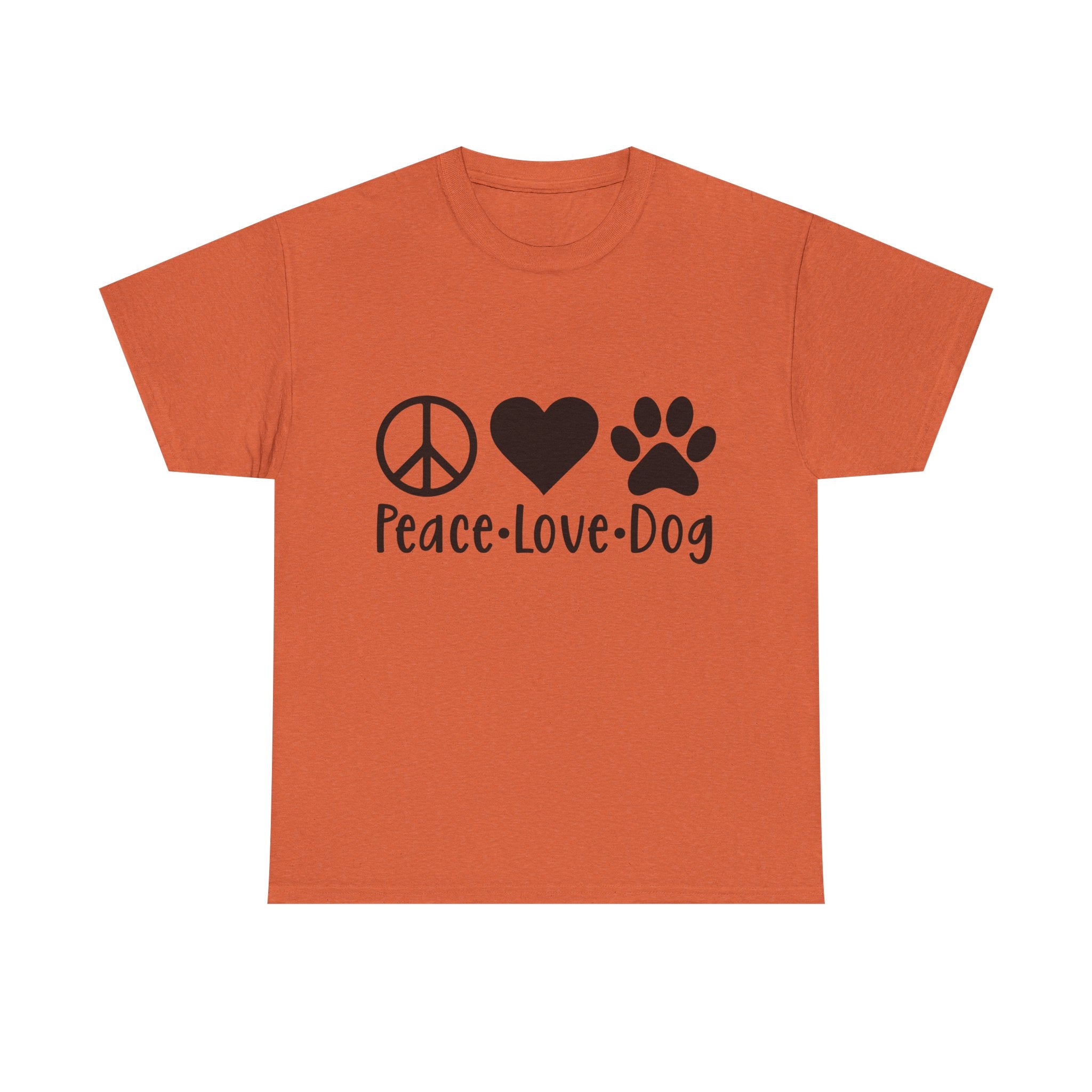 Dog T-Shirt: Peace Love Dog
