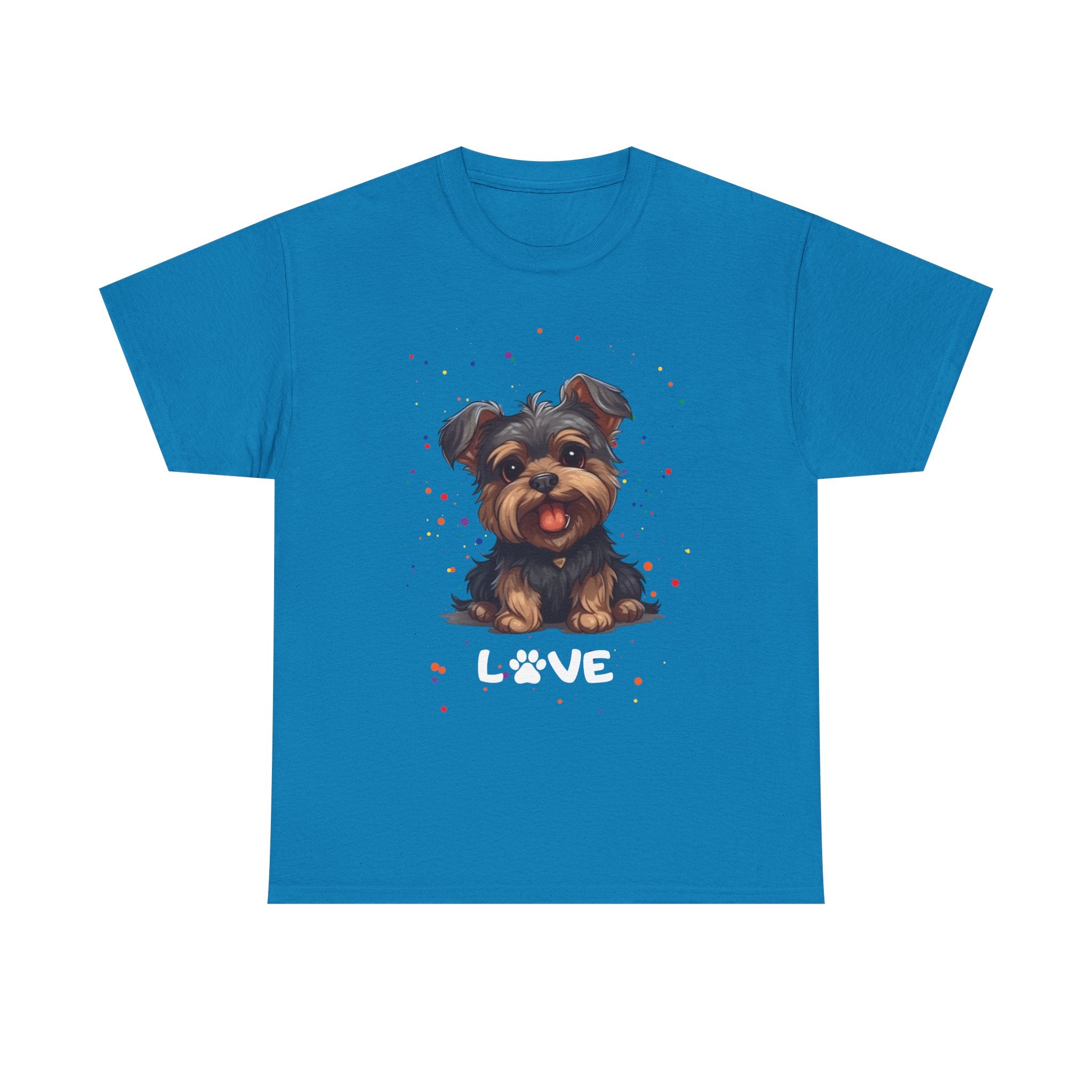 Dog T-Shirt: Yorkie Love