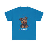 Dog T-Shirt: Yorkie Love