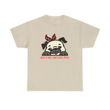 Pug T-Shirt: Just A Girl Who Loves Pugs #3