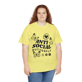 Funny T-Shirt: Anti-Social Butterfly