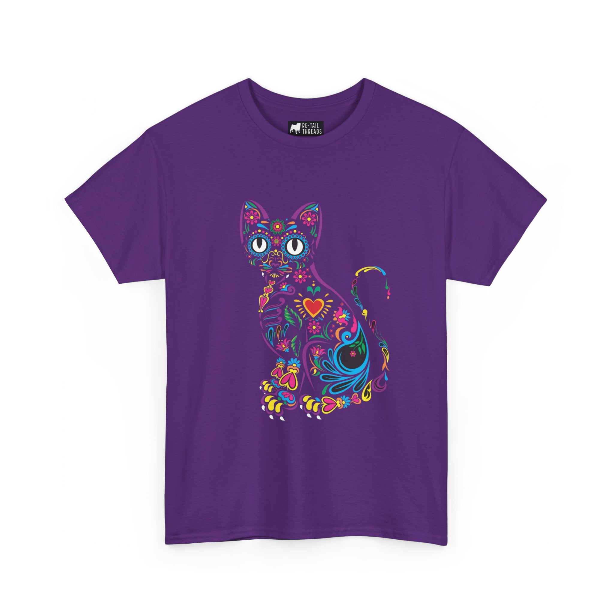 Cat T-Shirt: Colorful Cat