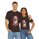 Christmas T-Shirt: English Bulldog