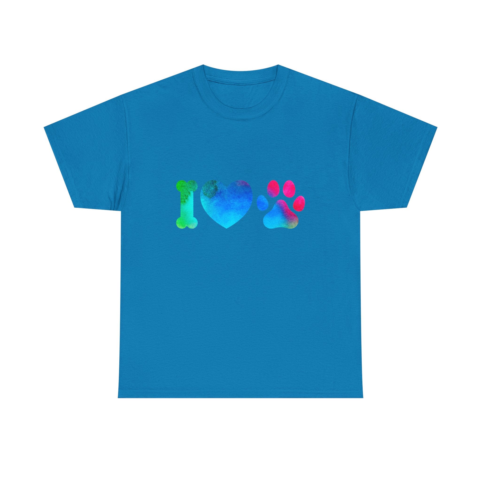 Pet Inspired T-Shirt: I Love Paws