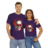 Skull T-Shirt: Skull with Roses