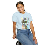 Dog T-Shirt: Life Is Short Hug Your Dog