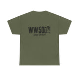 WW50D?! Stay Petty T-Shirt — Funny Sarcastic Unhinged Trend Tee Inspired by 50 Cent