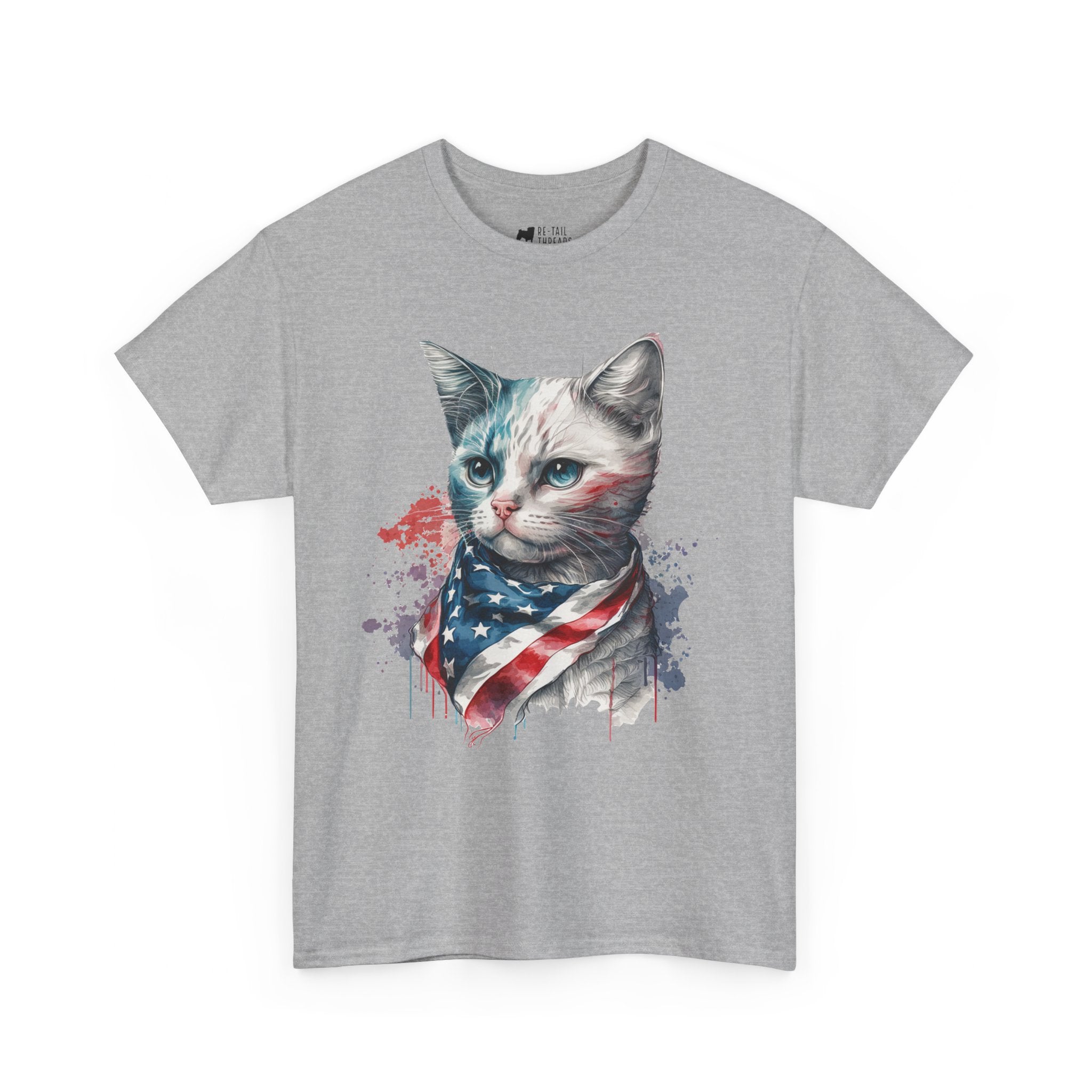 4th of July T-Shirt: Cat