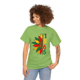 Juneteenth T-Shirt: 1865 Flower